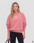 Just Smile Sweatshirt - pink joy - Organic Oversize Sweatshirt