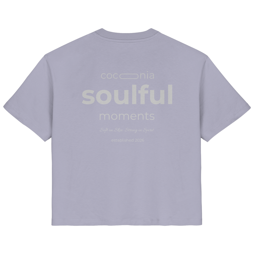 cocoonia soulful moments T-Shirt - lavender - Ladies Organic Shirt