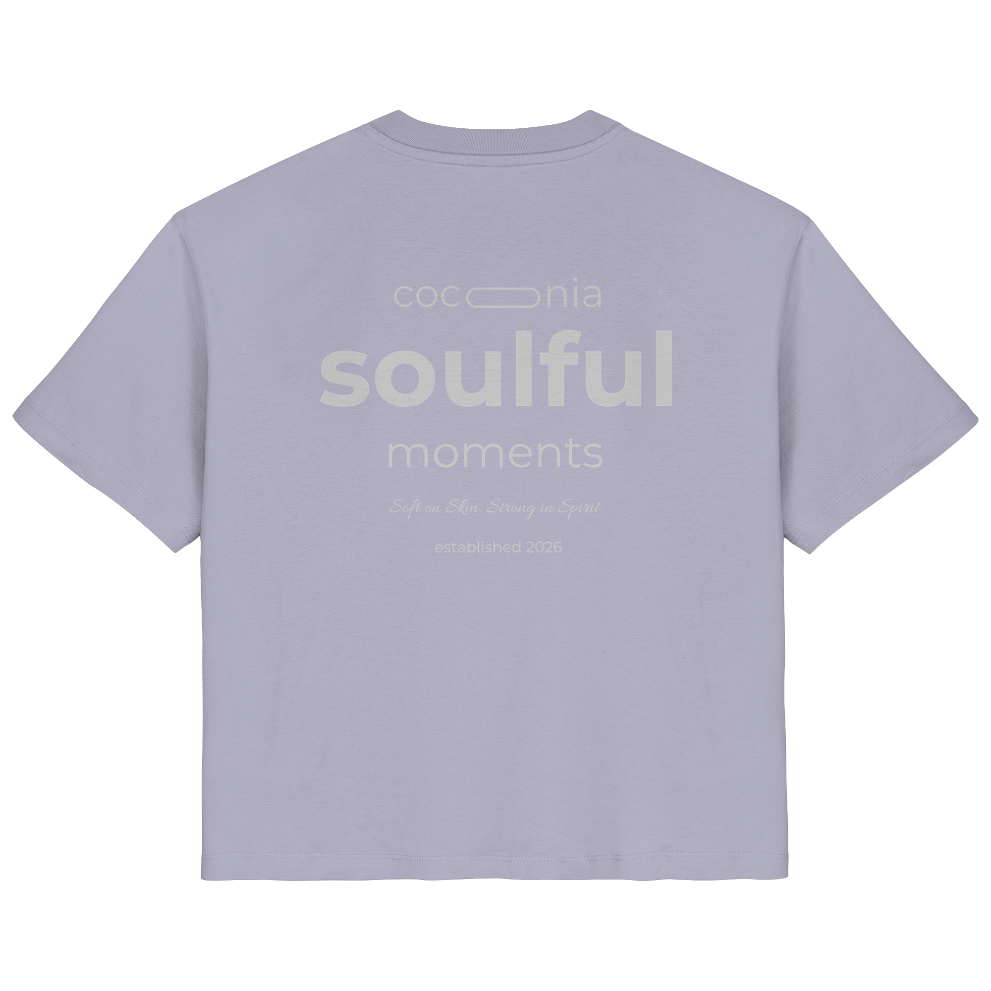 cocoonia soulful moments T-Shirt - lavender - Ladies Organic Shirt