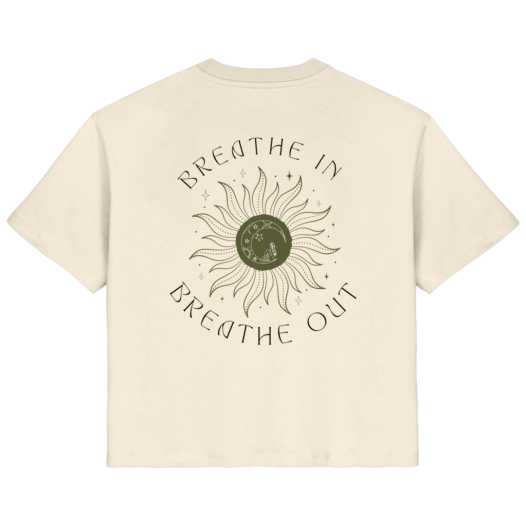 Breathe In T-Shirt - natural raw - Organic Shirt