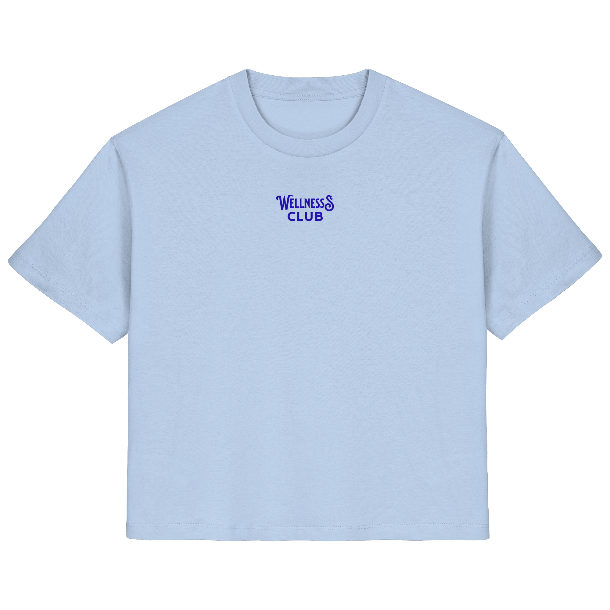 Wellness Club T-Shirt - blue soul - Ladies Organic Shirt