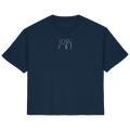 Moving On T-Shirt - navy - Ladies Organic Shirt