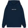 Energy is Luxury Hoodie - navy - Organic Oversize Hoodie