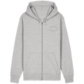 Breathe In Zipperjacke - heather grey - Organic Relaxed Zipper