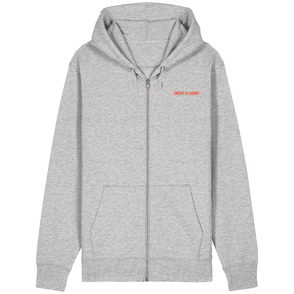 Energy is Luxury Zipperjacke - grey - Organic Relaxed Zipper