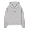 Wellness Club Boxcut Hoodie - grey - Womens Organic Boxcut Hoodie