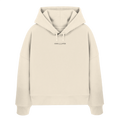 Confidence Day Boxcut Hoodie - natural raw - Womens Organic Boxcut Hoodie
