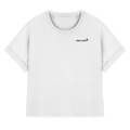 Energy is Luxury T-Shirt - white - Womens Organic Rolled Sleeves T-Shirt